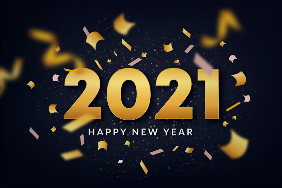 Boldog új évet - Pixelight Learning 2021