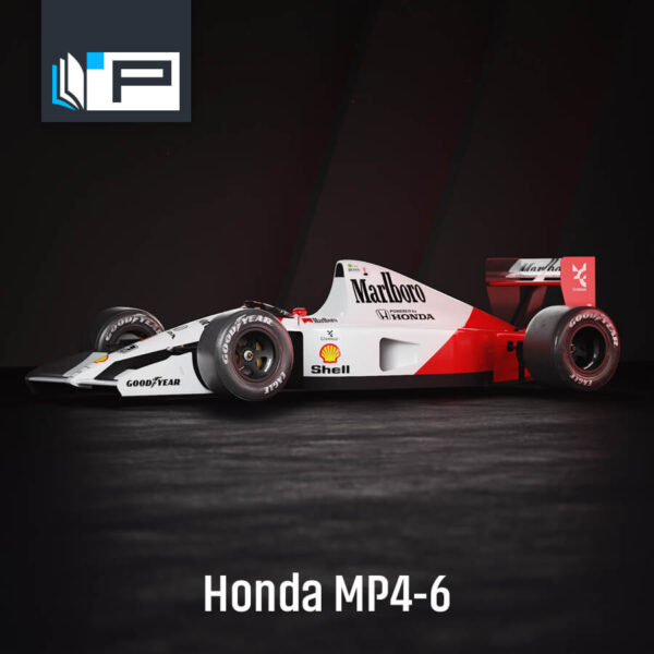 Pixelight Learning - Honda MP4-6 3D modellezés tanfolyam